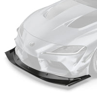 ADRO - ARD Prepreg Carbon Fiber Race Splitter (for OEM Front Bumper) - Toyota GR Supra