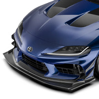 ADRO - ARD Prepreg Carbon Fiber Race Splitter (for ADRO Front Bumper) - Toyota GR Supra