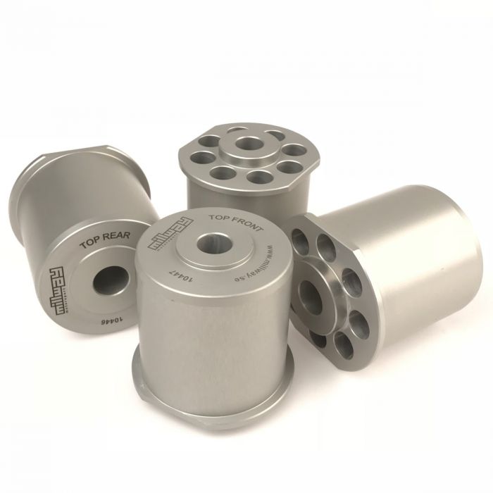 Millway Motorsport - Solid Aluminum Rear Subframe Bushings - BMW E36 M3