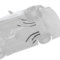 ADRO - ARD Prepreg Carbon Fiber Race Undervanes - Toyota GR Supra
