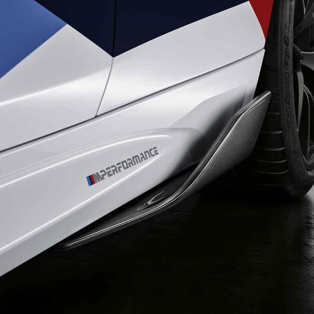 Genuine BMW - M Performance Carbon Fiber Side Skirt Winglets  - BMW F87 M2