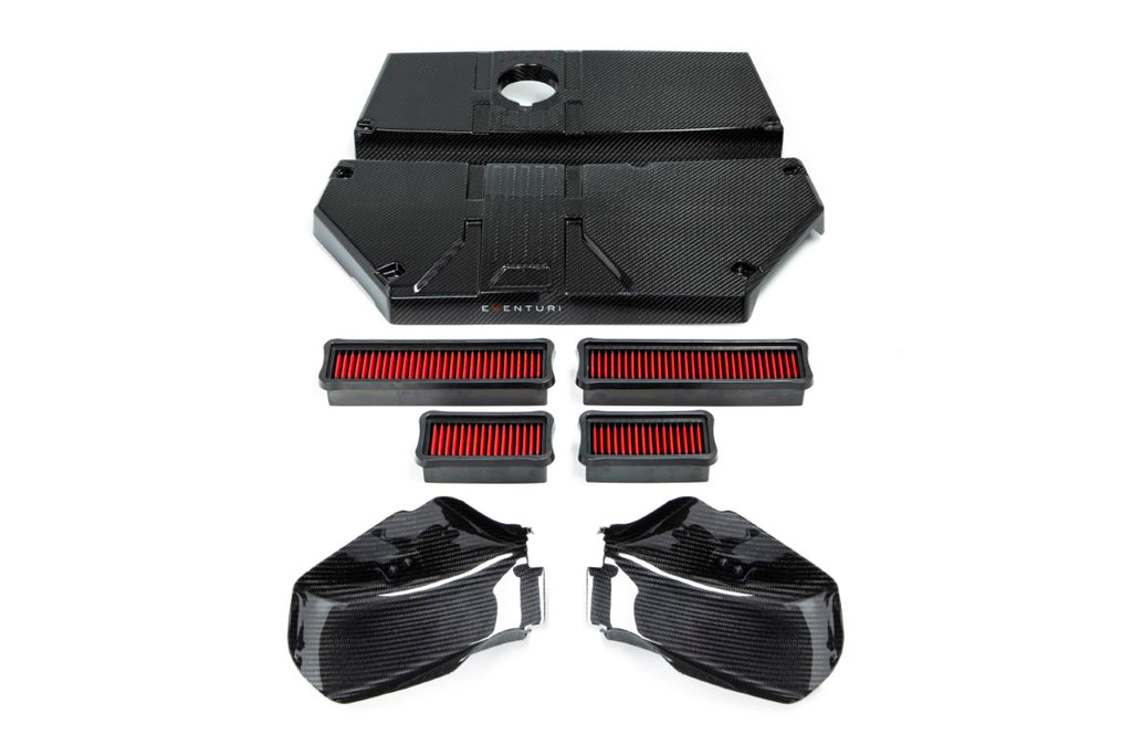 Eventuri - Carbon Fiber Airbox Lid & Intake Scoops- BMW F97/F98 X3M/X4M