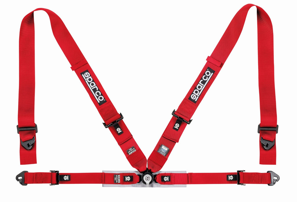 Sparco - 4-Point 3" Pull-Up Harness w/ Steel Adjuster