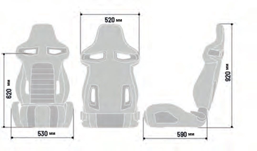 Sparco - R333 Touring Seat
