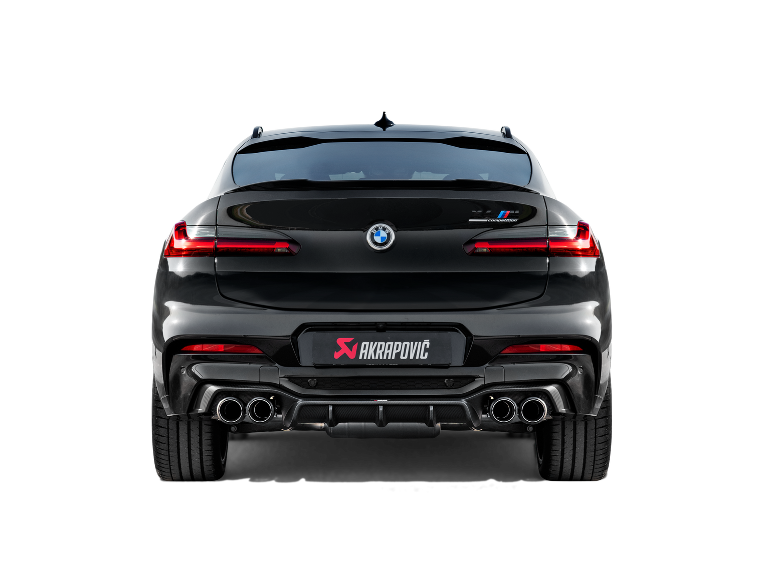 Akrapovic - Slip-On Exhaust (Titanium) - BMW F98 X4M