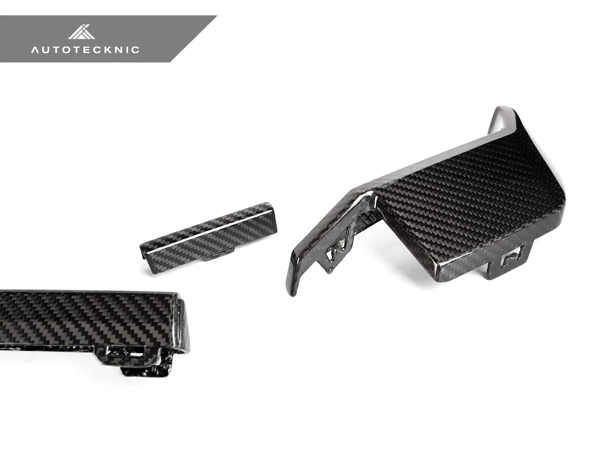 Autotecknic - Dry Carbon Rear Diffuser Trim Set - BMW G8X M3/M4