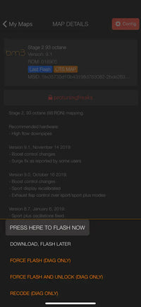 Bootmod3 - ECU Performance Software (S63TU) - BMW