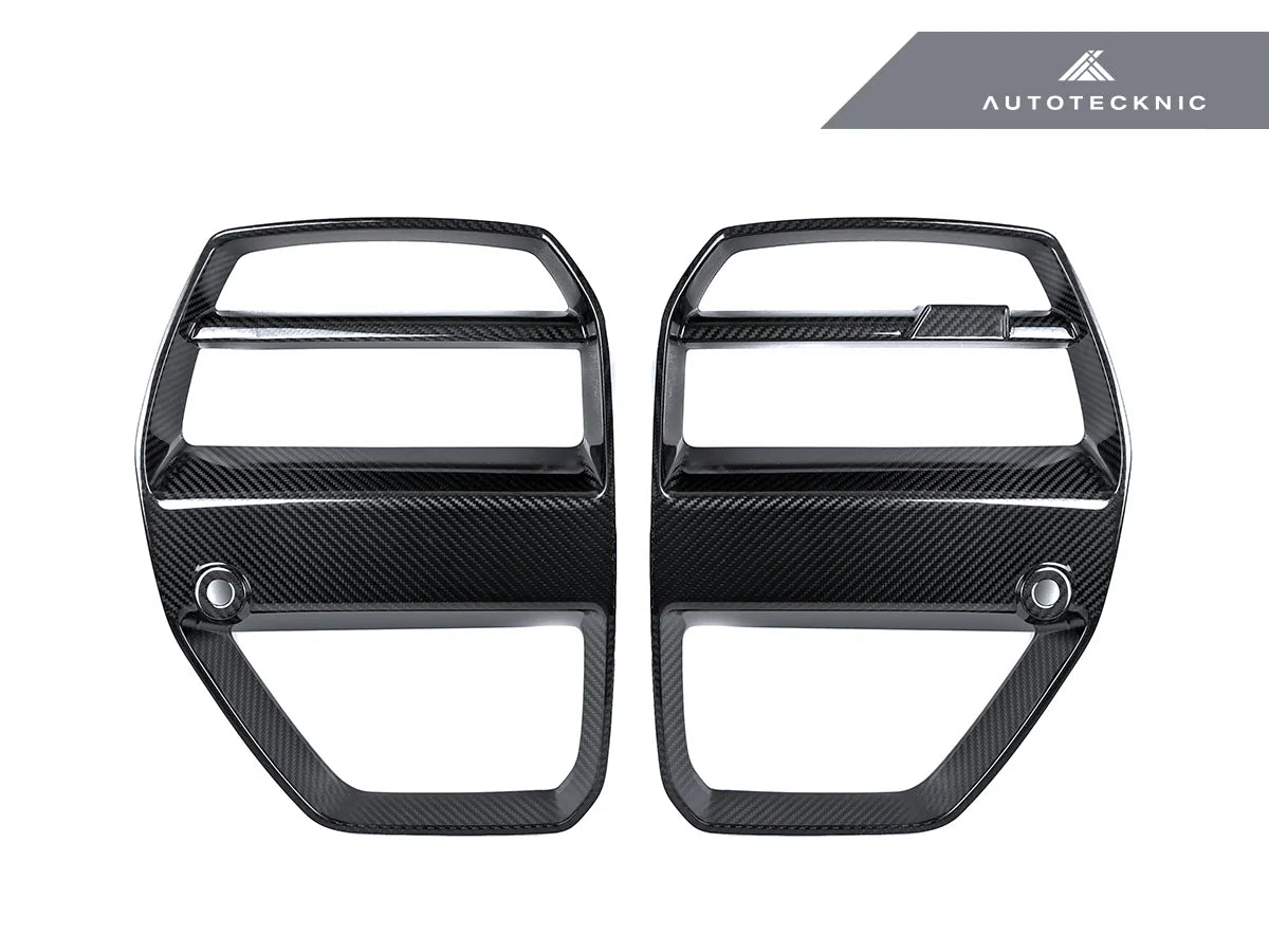 Autotecknic - Dry Carbon Motorsport V1 Front Grille - BMW G8X M3/M4