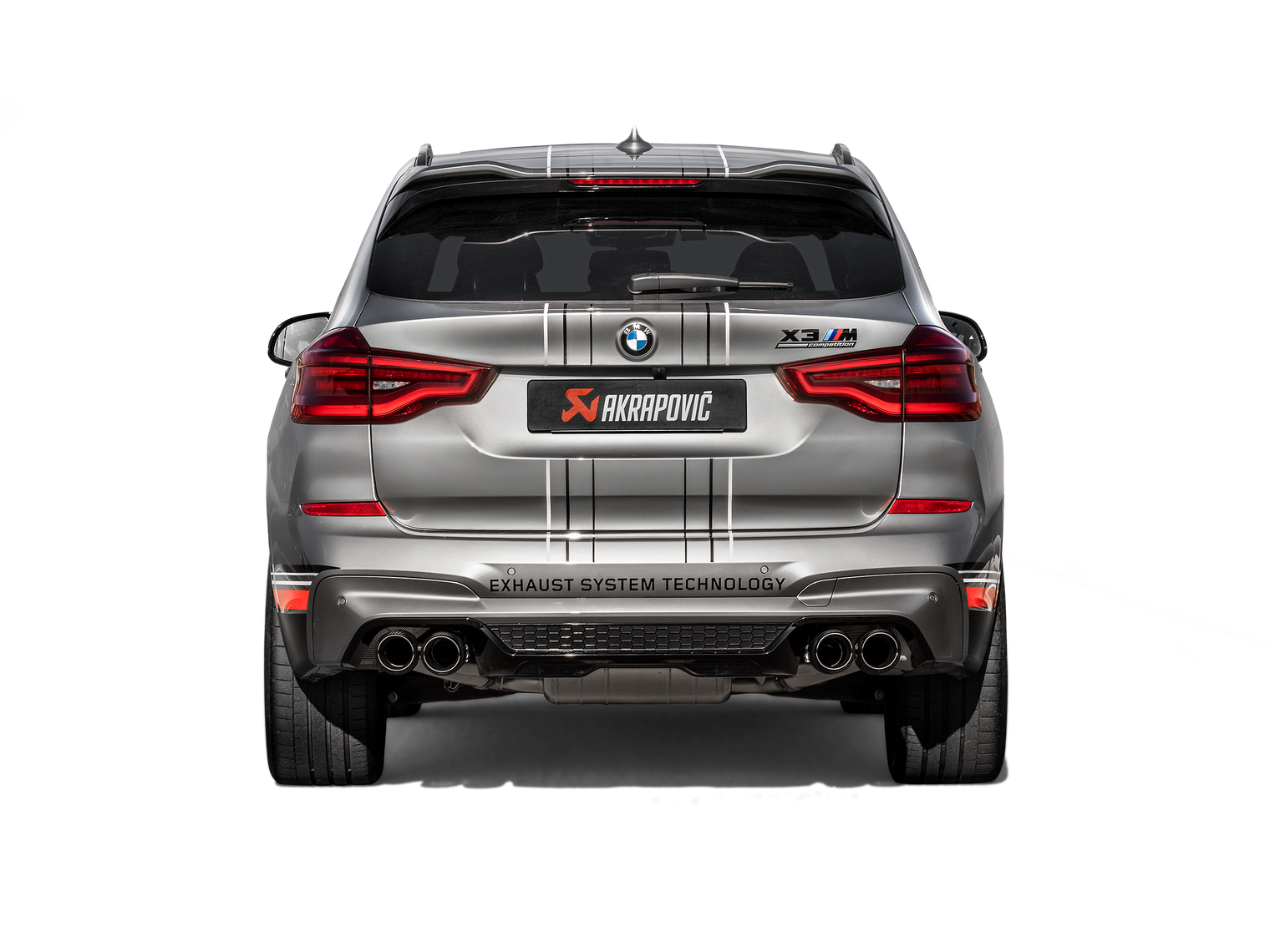 Akrapovic - Slip-On Exhaust (Titanium) - BMW F97 X3M