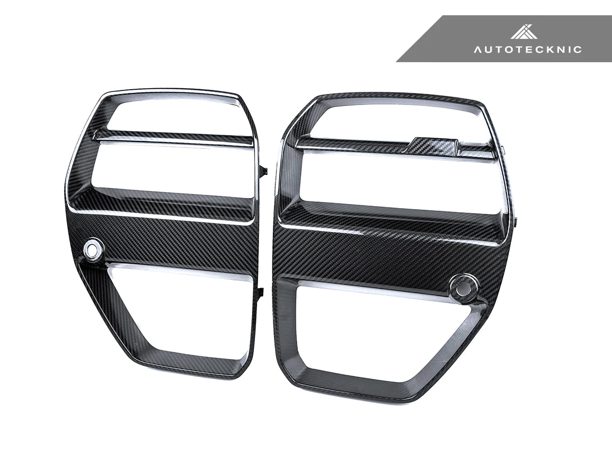 Autotecknic - Dry Carbon Motorsport V1 Front Grille - BMW G8X M3/M4