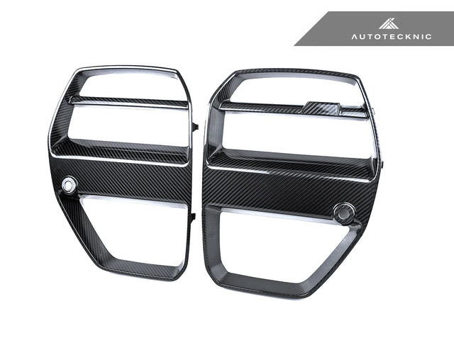 Autotecknic - Dry Carbon Motorsport V1 Front Grille - BMW G8X M3/M4
