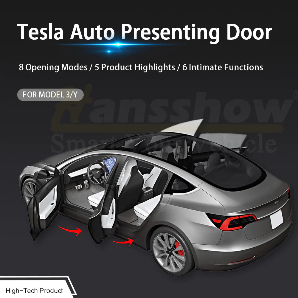 Hansshow - Auto Presenting Doors - Tesla Model 3/Model Y