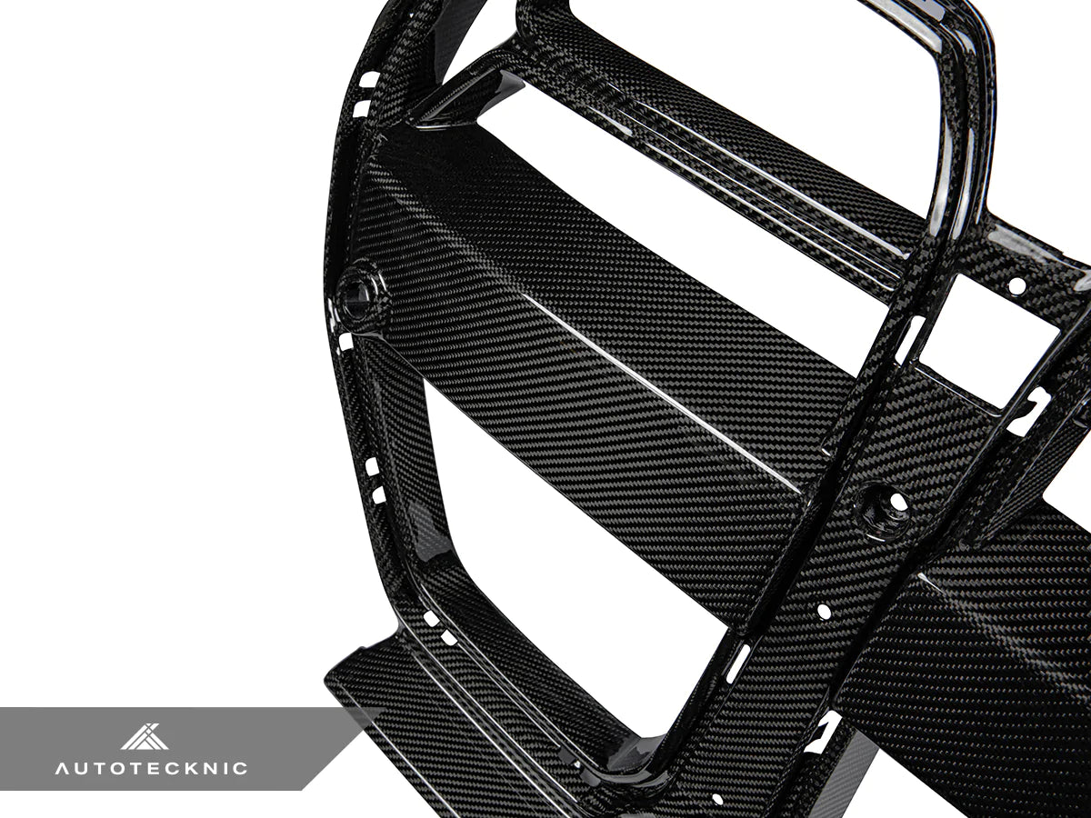 Autotecknic - Competizione GT4 Dry Carbon Front Grille - BMW G8X M3/M4