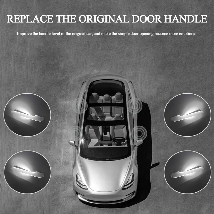 Hansshow - Auto Present Door Handles - Tesla Model 3/Model Y