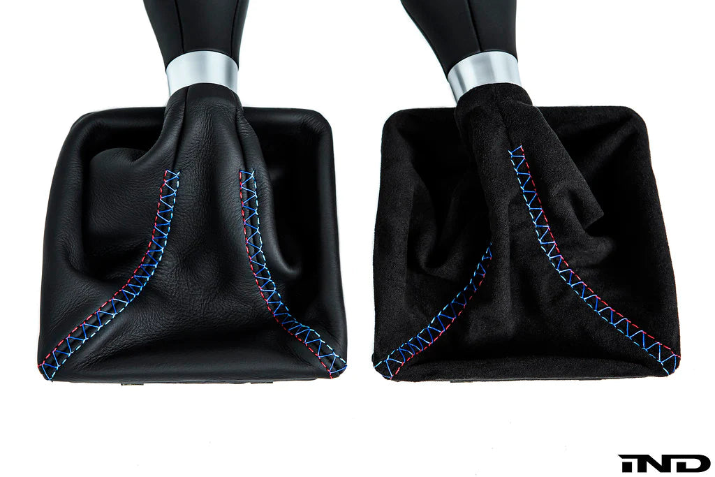 IND - Tri-Color Stitched Shift Boot - BMW G8X M3/M4