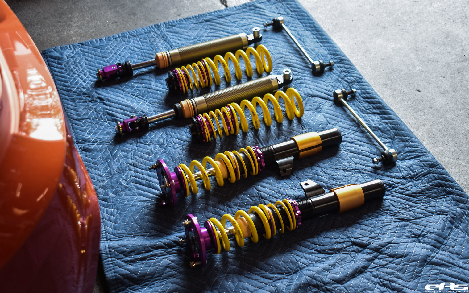 KW Suspensions - V4 Clubsport 3-Way Coilover Kit - BMW E82 1M