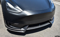 ADRO - Premium Prepreg Carbon Fiber Front Lip - Tesla Model Y