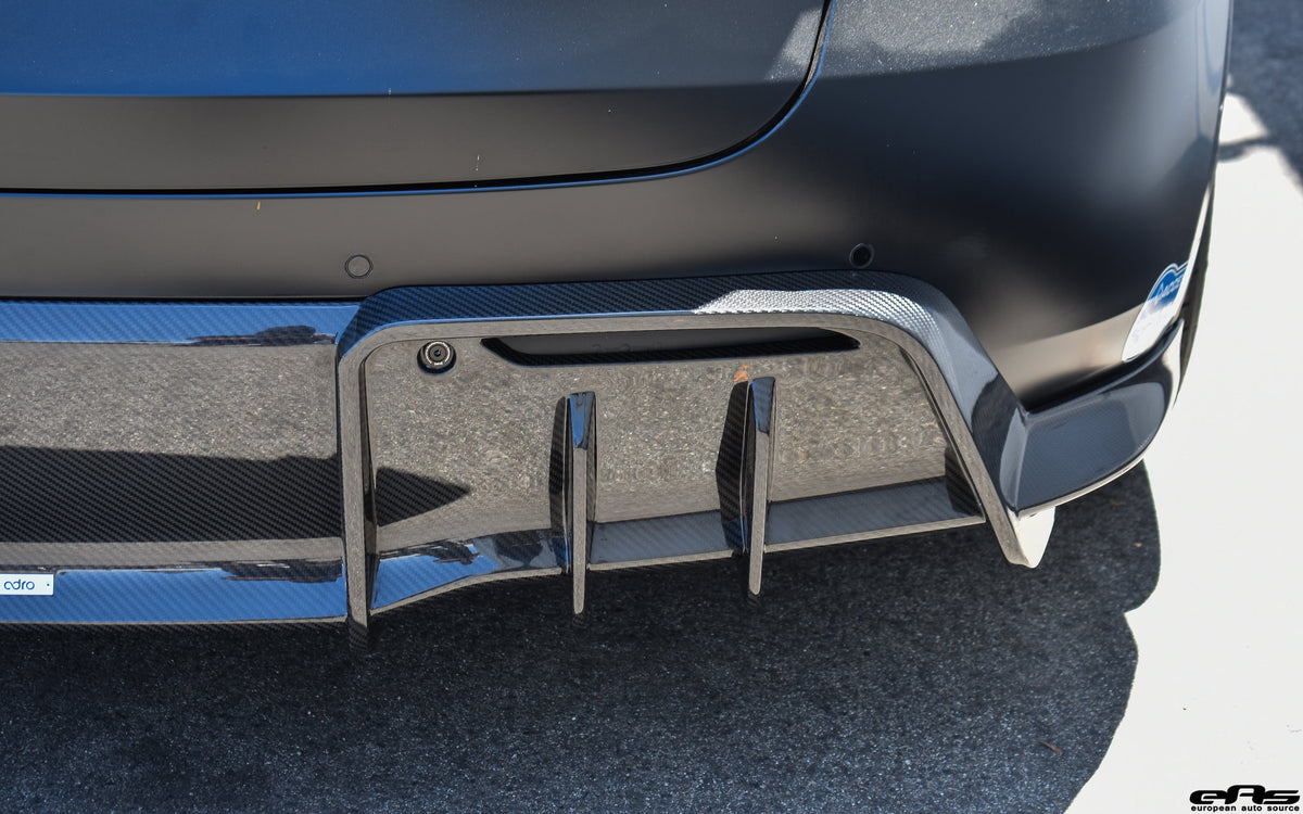 ADRO - Premium Prepreg Carbon Fiber Rear Diffuser - Tesla Model Y – european  auto source
