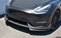 ADRO - Premium Prepreg Carbon Fiber Front Lip - Tesla Model Y