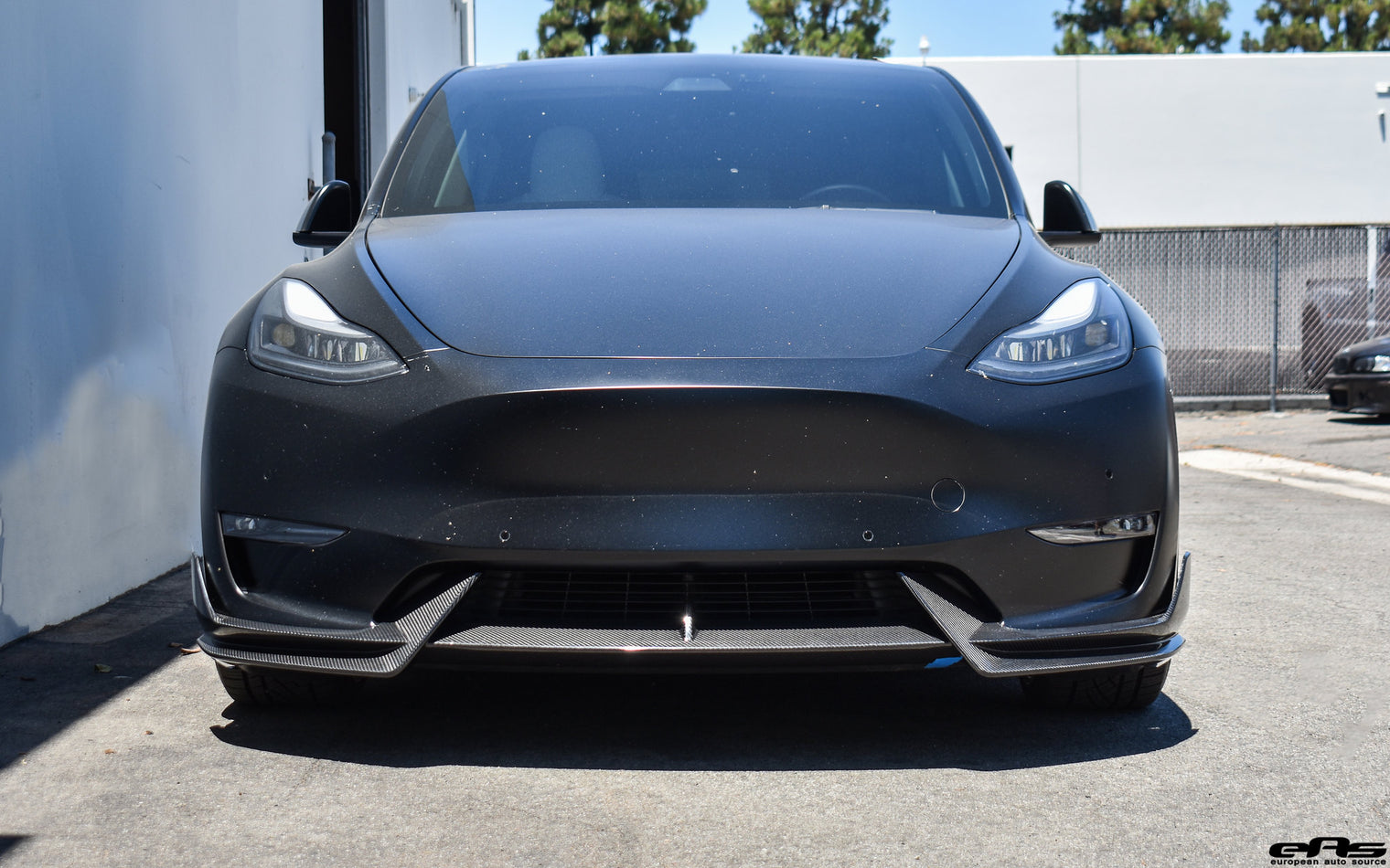 ADRO - Premium Prepreg Carbon Fiber Front Lip - Tesla Model Y
