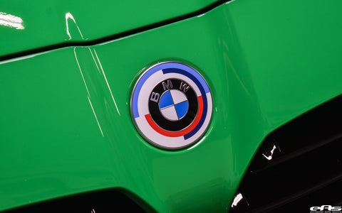 Genuine BMW - BMW 50 Years Hood M Heritage Badge (74mm) - BMW G8X M2/M3/M4