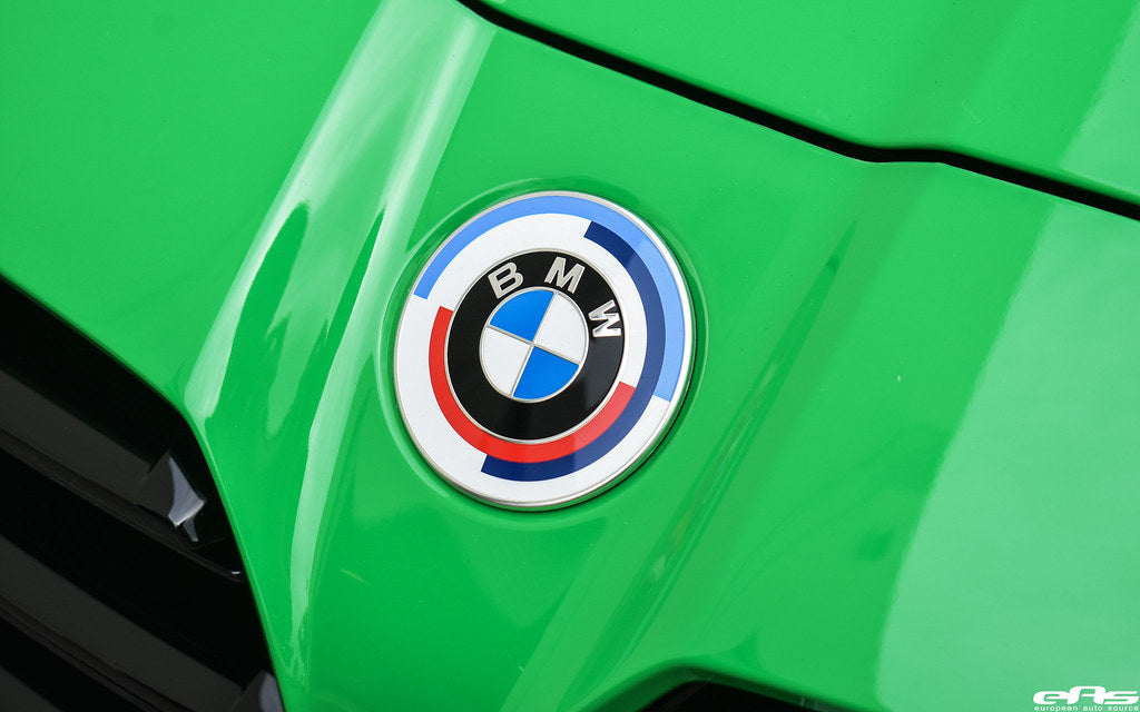 Genuine BMW - BMW 50 Years Hood M Heritage Badge (74mm) - BMW G8X M2/M3/M4