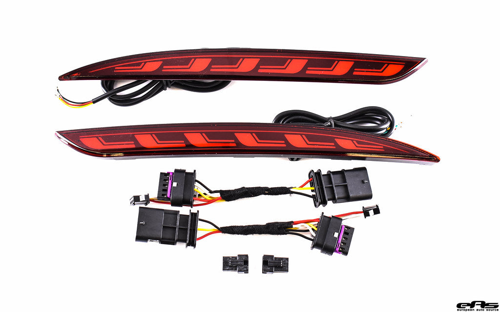 TCorsa - Rear Bumper Dynamic Turn Signals - Tesla Model 3/Model Y