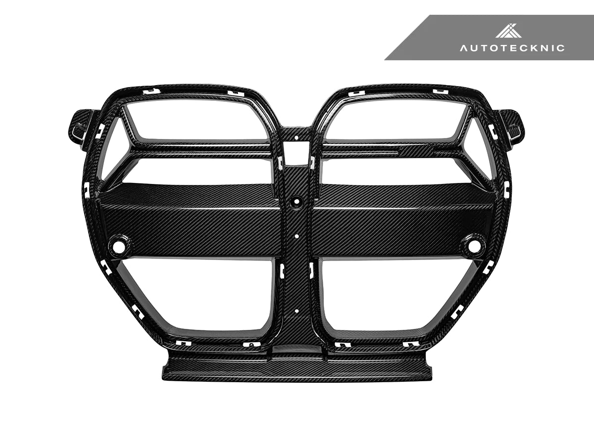 Autotecknic - Competizione GT4 Dry Carbon Front Grille - BMW G8X M3/M4