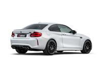 Akrapovic - Slip-On Exhaust (Titanium) - BMW F87 M2 Competition/CS