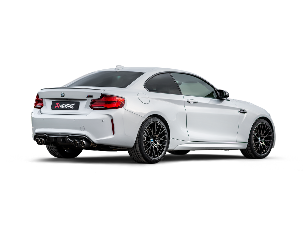 Akrapovic - Slip-On Exhaust (Titanium) - BMW F87 M2 Competition/CS