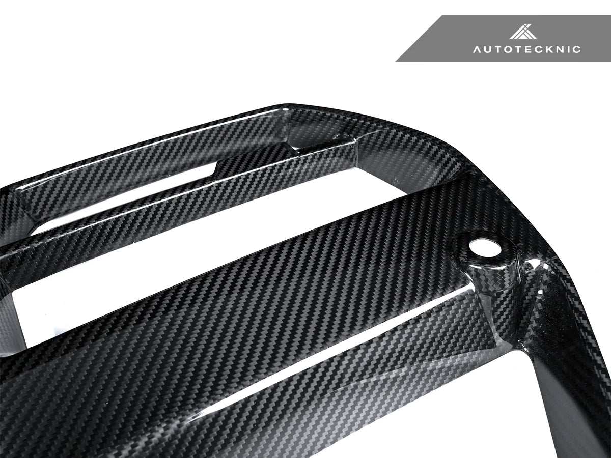 Autotecknic - Dry Carbon Motorsport V1 Front Grille - BMW G8X M3/M4