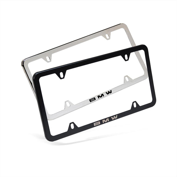 Genuine BMW Laser Slimline License Plate Frame european auto source