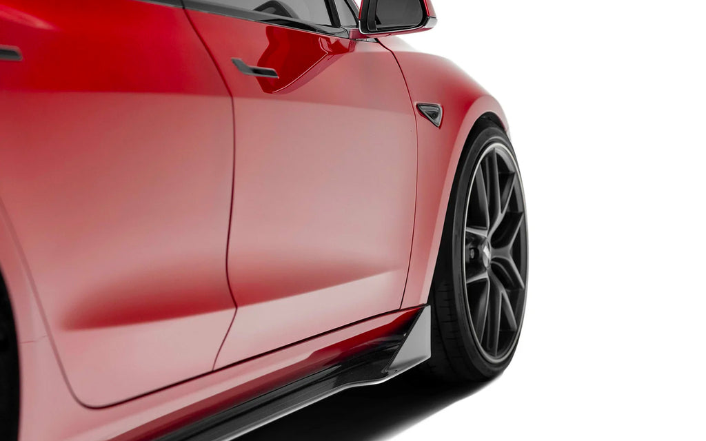 ADRO - Premium Prepreg Carbon Fiber Side Skirts - Tesla Model 3