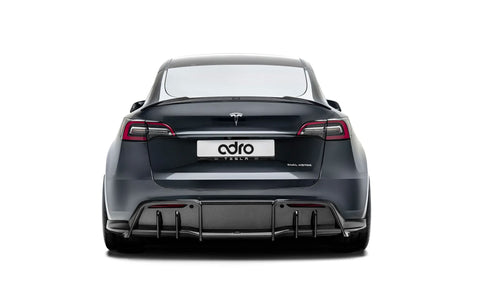 ADRO - Premium Prepreg Carbon Fiber Rear Diffuser - Tesla Model Y