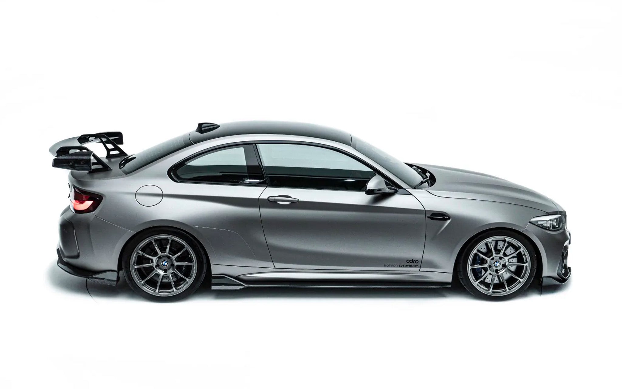 ADRO - Premium Prepreg Carbon Fiber Swan Neck Wing - BMW F87 M2 Compet