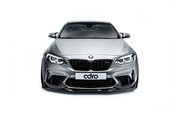 ADRO - Premium Prepreg Carbon Fiber Front Lip Set - BMW F87 M2 Competition