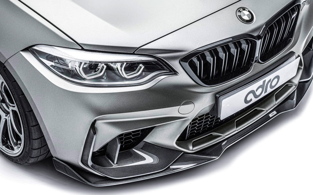 ADRO - Premium Prepreg Carbon Fiber Front Lip Set - BMW F87 M2 Competition