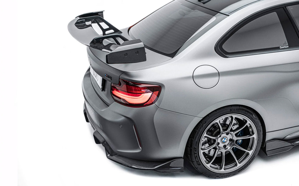 ADRO - Premium Prepreg Carbon Fiber Swan Neck Wing - BMW F87 M2 Competition