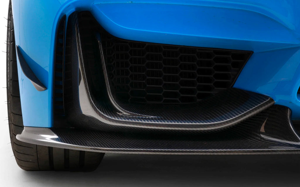 ADRO - Premium Prepreg Carbon Fiber Front Bumper Air Duct Trim - BMW F8X M3/M4