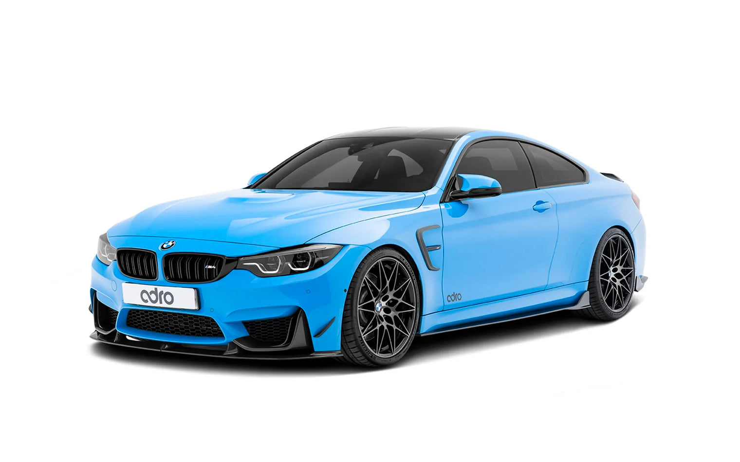 ADRO - Premium Prepreg Carbon Fiber Front Bumper Air Duct Trim - BMW F8X M3/M4