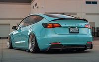 ADRO - Premium Prepreg V2 Carbon Fiber Rear Diffuser - Tesla Model 3