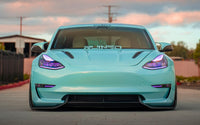 ADRO - Premium Prepreg V2 Carbon Fiber Front Lip - Tesla Model 3