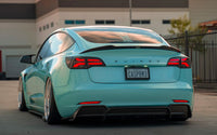 ADRO - Premium Prepreg V2 Carbon Fiber Rear Diffuser - Tesla Model 3
