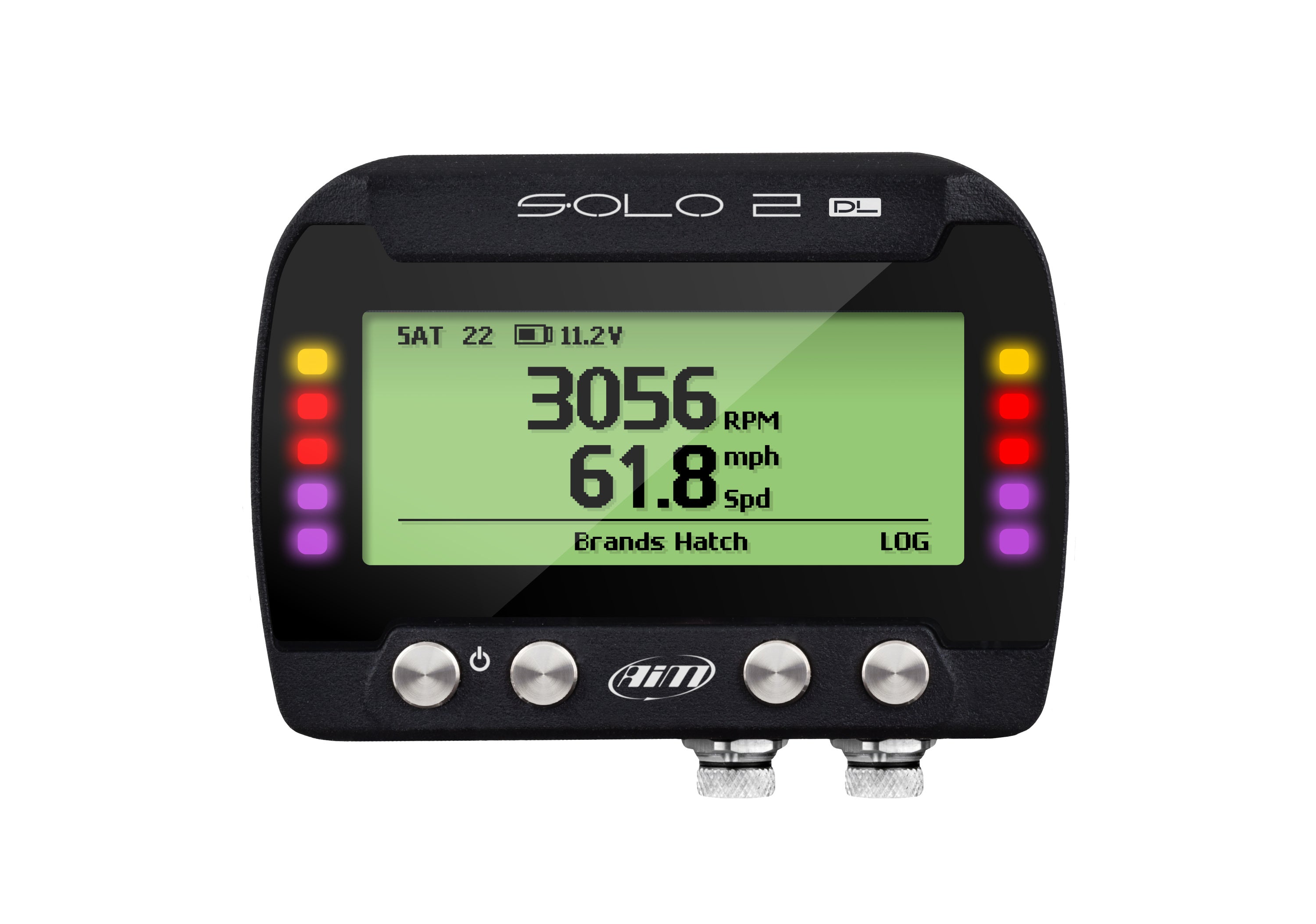 AIM SOLO2 GPSデータロガー、ケーブル、ラムマウント等 AIM - SOLO 2 DL GPS Laptimer & Datalogger