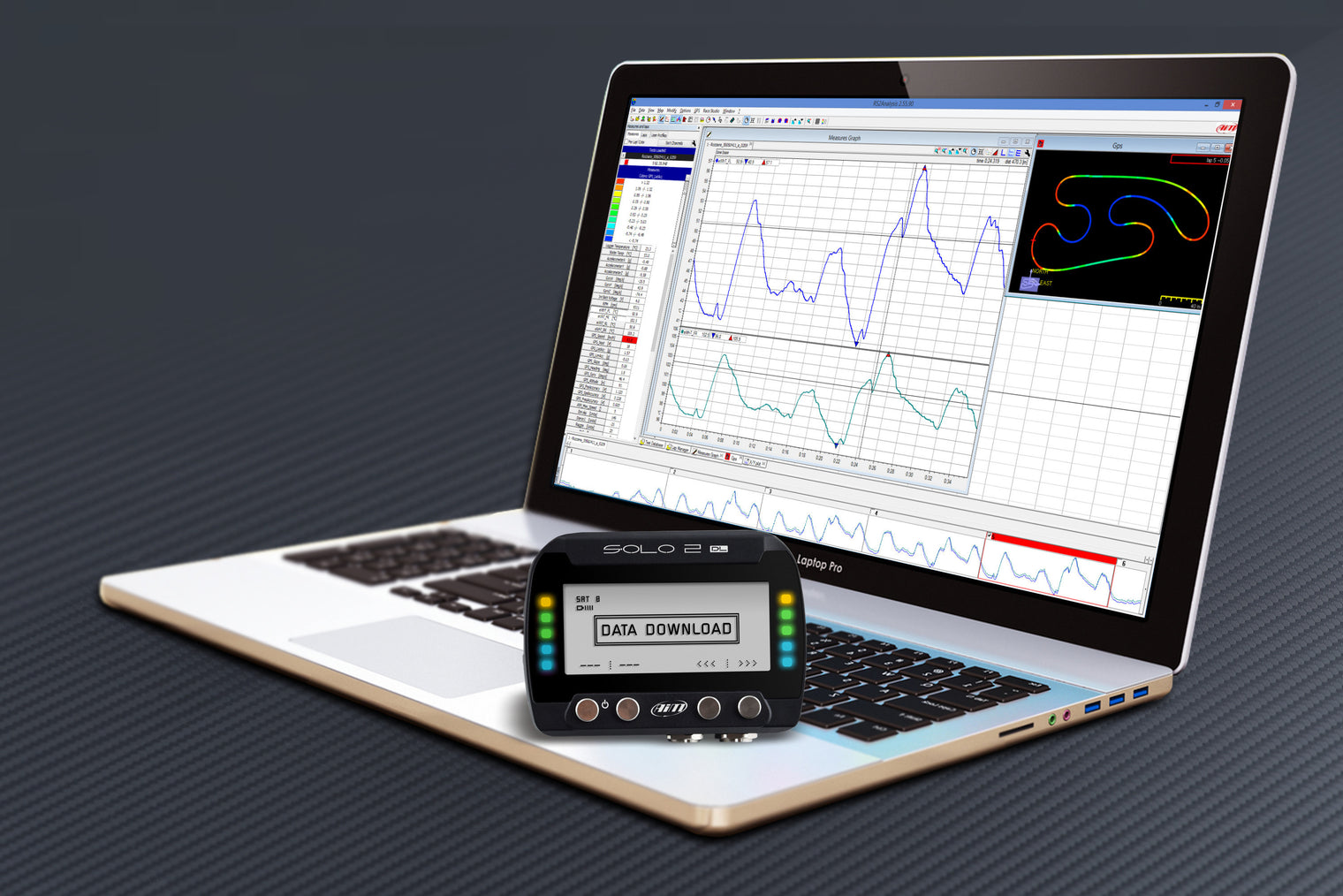 AIM - SOLO 2 DL GPS Laptimer & Datalogger