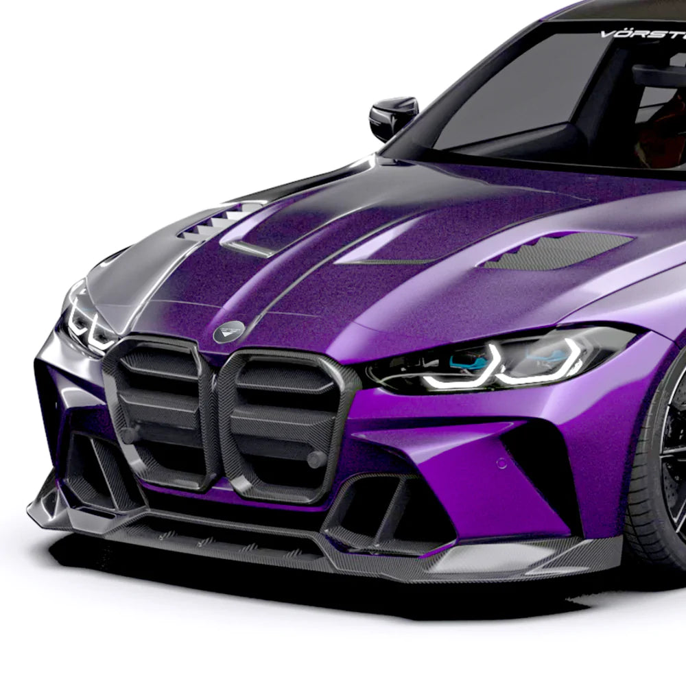 Vorsteiner - GTS-V Carbon Fiber Aero Front Bumper - BMW G8X M3/M4