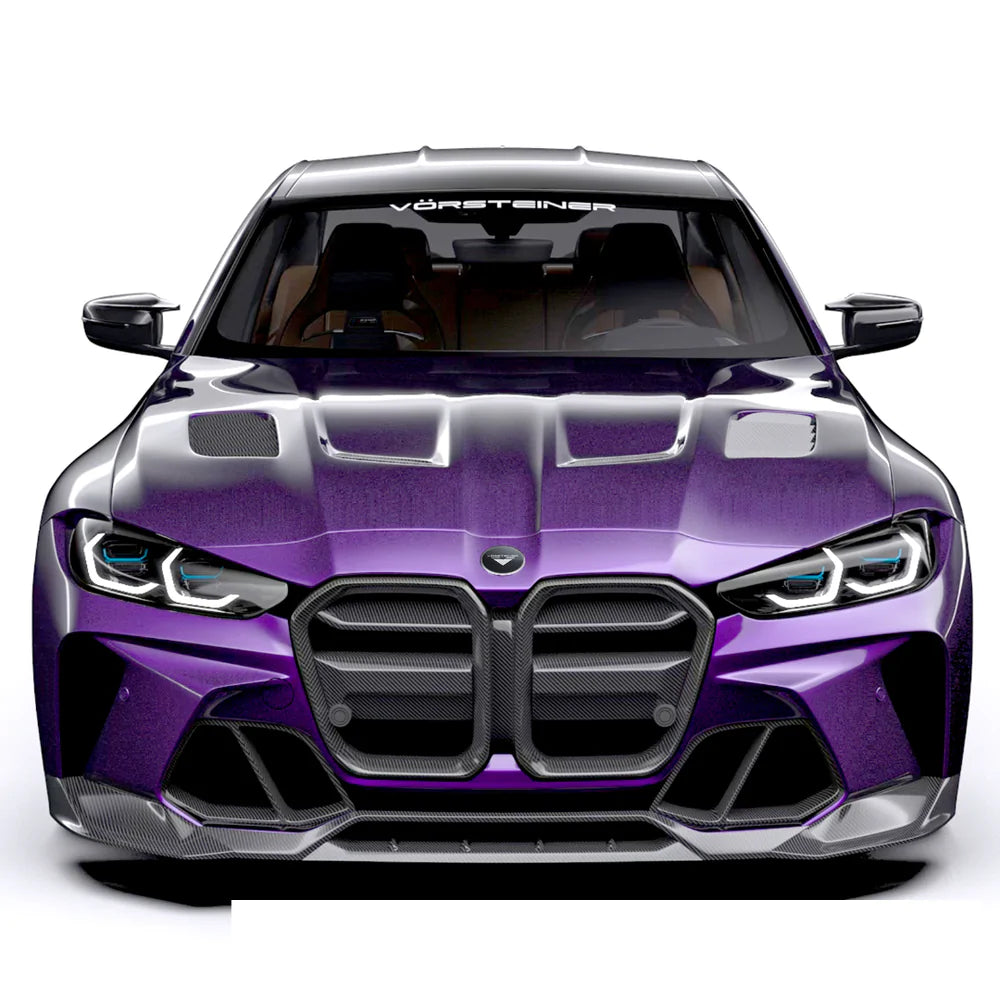 Vorsteiner - GTS-V Carbon Fiber Aero Front Bumper - BMW G8X M3/M4