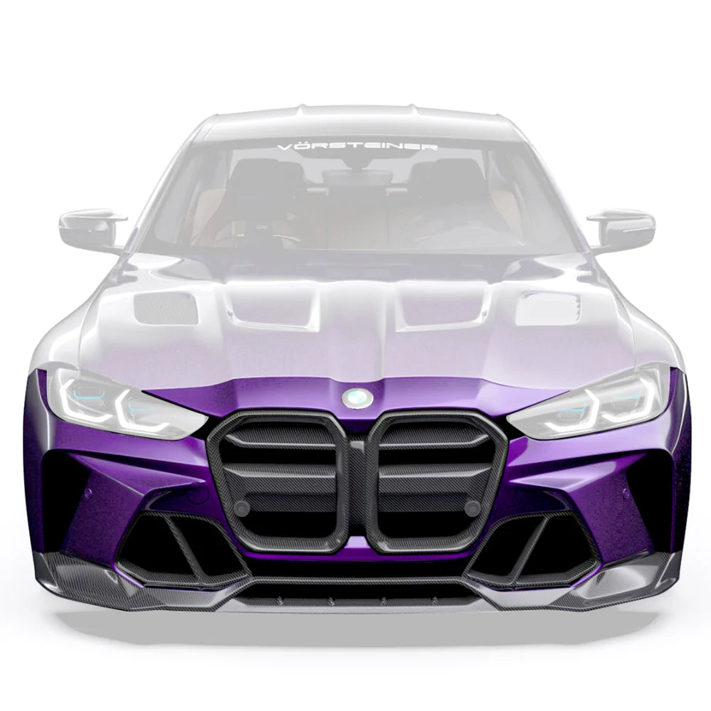 Vorsteiner - GTS-V Carbon Fiber Aero Front Bumper - BMW G8X M3/M4