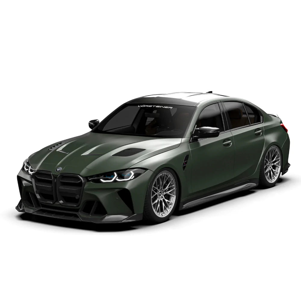 Vorsteiner - GTS-V Carbon Fiber Aero Front Bumper - BMW G8X M3/M4