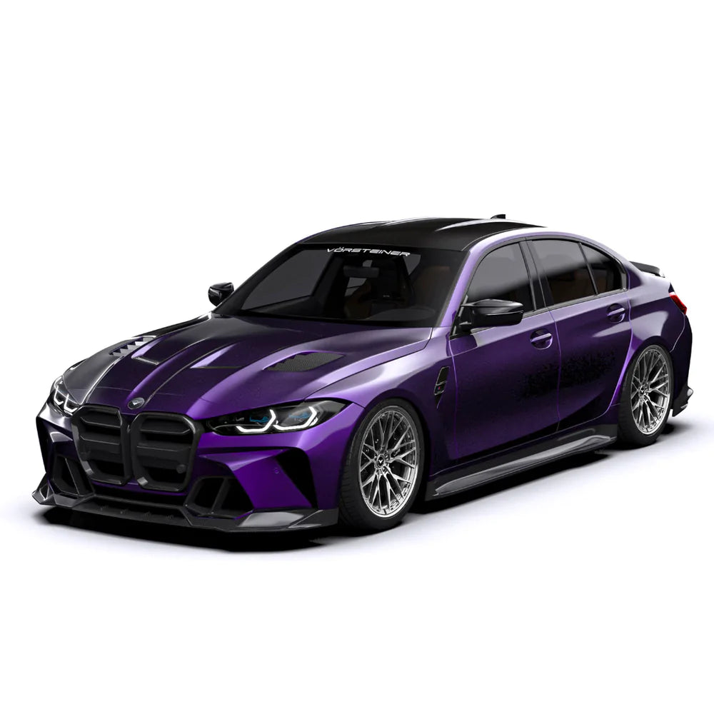 Vorsteiner - GTS-V Carbon Fiber Aero Front Bumper - BMW G8X M3/M4